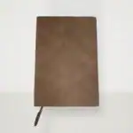 Notitieboek A5 Bruin leer
