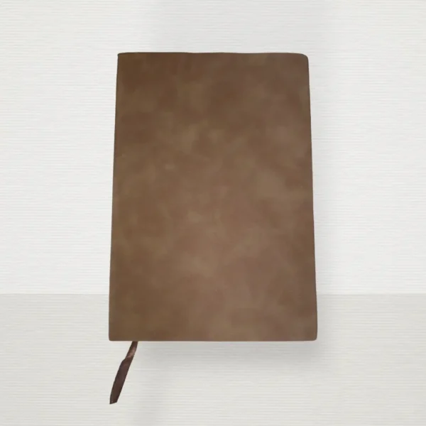 Notitieboek A5 Bruin leer