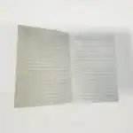 Notitieboek A5 Grijs leer - Afbeelding 4
