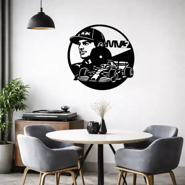 Max Verstappen F1 Wall Art in Acryl.